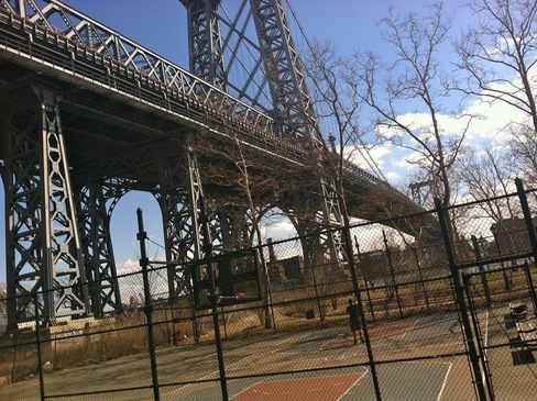 Under the Williamsburg Bridge, NYC 3